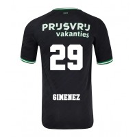 Camisa de time de futebol Feyenoord Santiago Gimenez #29 Replicas 2º Equipamento 2024-25 Manga Curta